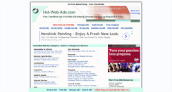 Desktop Screenshot of hot-web-ads.com