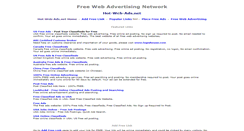 Desktop Screenshot of hot-web-ads.net